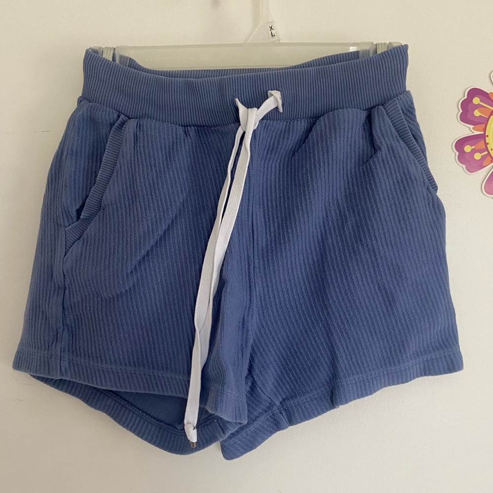 Blue Women's Sleep Shorts